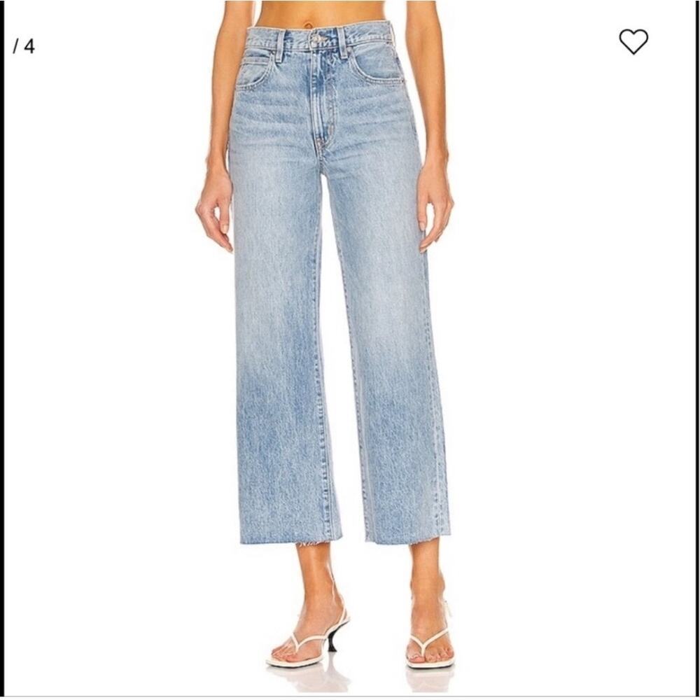 SLVRLAKE Grace Crop Jean Size 24